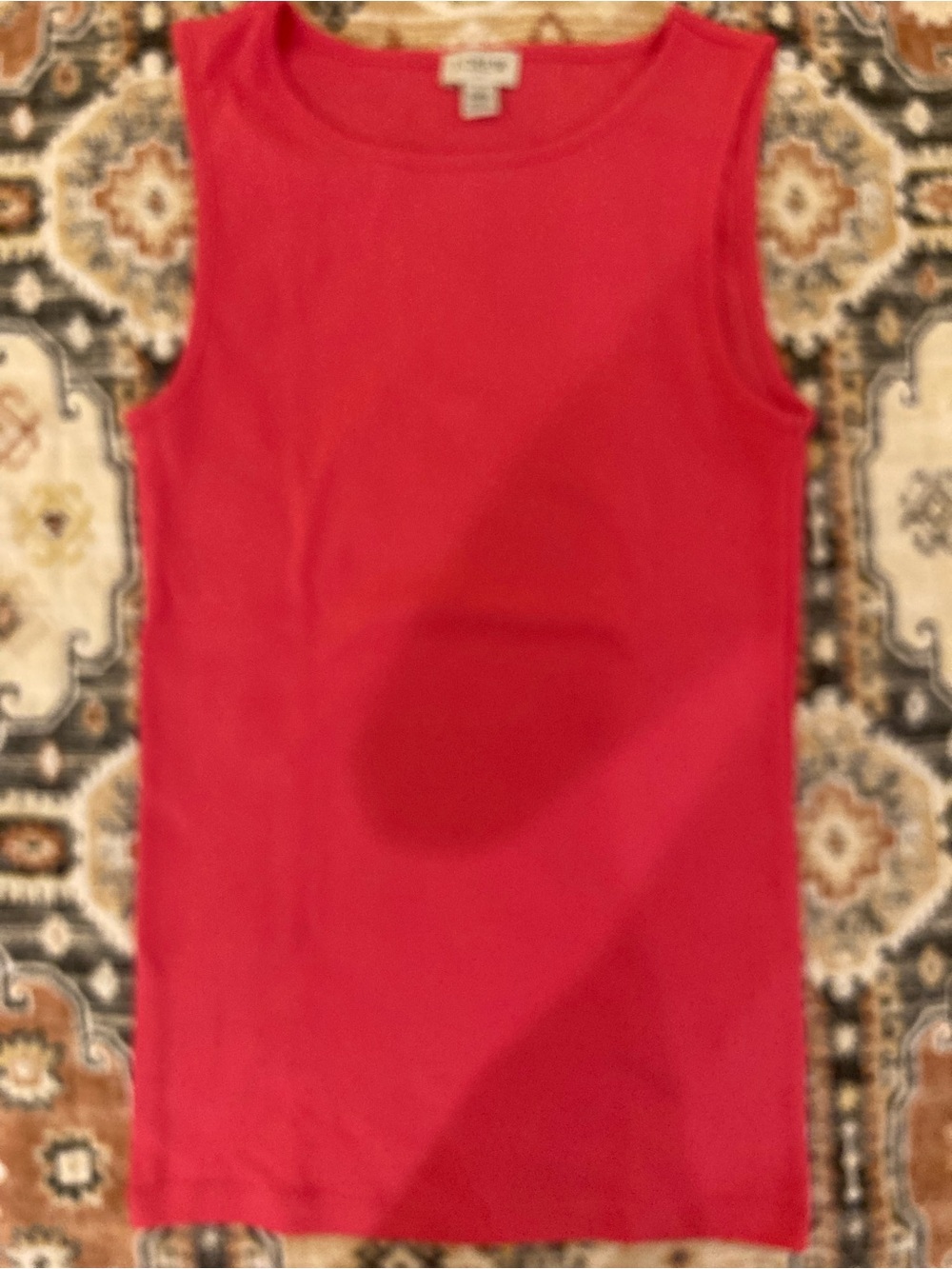 J. Crew Bright Pink Sleeveless Tank Top
